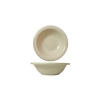 International Tableware, Inc Roma American White 13oz Ceramic Grapefruit Bowl - RO-10 