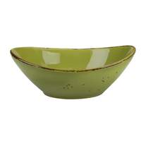 International Tableware, Inc Savannah Basil 38 oz Stoneware Oval Pasta Bowl - SV-120-BA