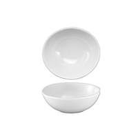 International Tableware, Inc Torino European White 10oz Porcelain Coupe Ellipse Bowl - TN-205 
