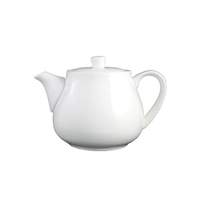 International Tableware, Inc Bright White 21 oz Porcelain Tea/Coffee Pot - TP-24-EW