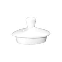 International Tableware, Inc Bright White Porcelain Tea/Coffee Pot Lid for TP-9-EW - TP-9-EW/LID 