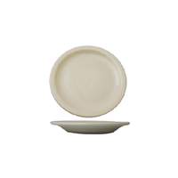 International Tableware, Inc Valencia American White 10-1/2" Diameter Ceramic Plate - VA-16
