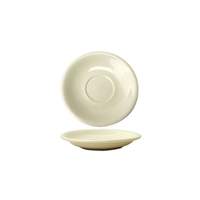 International Tableware, Inc Valencia American White 5-1/2" Diameter Ceramic Saucer - VA-2