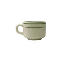 International Tableware, Inc Verona American White 7-1/2oz Ceramic Cup - VE-23 