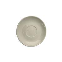 International Tableware, Inc Victoria American White 4-7/8in Diameter Ceramic Saucer - VI-36 