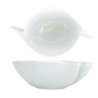 International Tableware, Inc Vale White 14oz Organic Round Porcelain Bowl - VL-180 