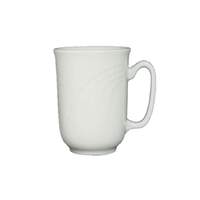 International Tableware, Inc York American White 9 oz Ceramic Holland Mug - Y-70