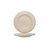 International Tableware, Inc York American White 5-3/4" Diameter Ceramic Saucer - Y-2