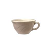 International Tableware, Inc York American White 7 oz Diameter Ceramic Low Tea Cup - 1 Dz - Y-23