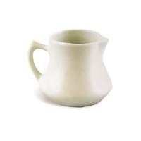 International Tableware, Inc European White 4-1/2oz Porcelain Creamer - PC-4-EW 