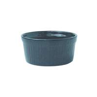 International Tableware, Inc Cancun Light Blue 2oz Ceramic Fluted Ramekin - RAMF-2-LB 
