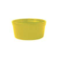 International Tableware, Inc Cancun Yellow 2oz Ceramic Fluted Ramekin - RAMF-2-Y 