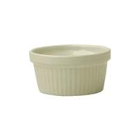 International Tableware, Inc American White 2-3/4 oz Stoneware-Ceramic Fluted Ramekin - RAMF-234-AW