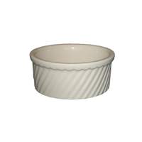 International Tableware, Inc American White 21 oz Stoneware-Ceramic Souffle Dish - SOFS-20-AW