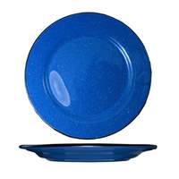 International Tableware, Inc Campfire Speckle Ocean Blue 6-1/4in Diameter Ceramic Plate - CF-31 