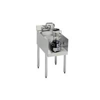 Krowne Metal Standard 1800 Series 12"W Underbar Blender/Dump Sink Station - 18-12BD