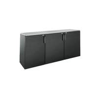 Krowne Metal 72in Triple Section Back Bar Dry Storage Cabinet - BD72 