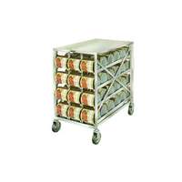 Lakeside Stainless Steel Mobile Can Storage & Dispensing Rack - 458 