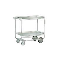 Lakeside 32inx21in Fully Welded Stainless Steel Utility Cart - 743 
