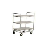 Lakeside 36"Wx23"Dx40-1/8"H Chrome Plated Utility Cart - 493 