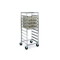 Lakeside Stainless Steel Glass & Cup Rack Transport Cart - 198