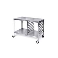 Lakeside 48in Portable Open Design Stainless Steel Work Table - 130 