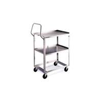 Lakeside 22inx53-1/8inx44-3/8in Stainless Steel Ergo-One Utility Cart - 6830 