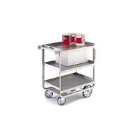 Lakeside 19-3/8"x32-5/8"x35-1/2" Stainless Steel Welded Utility Cart - 722
