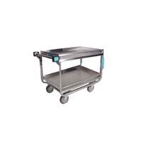 Lakeside 22-3/8inx38-5/8inx37-1/2in Stainless Steel Utility Cart - 729 