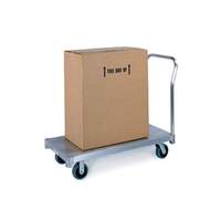 Lakeside 24inx48in Aluminum Platform Truck with Handle - 7516 