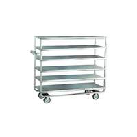 Lakeside 21-1/2"Wx54-1/2"Lx54-5/8H Stainless Steel Open Tray Truck - 762 