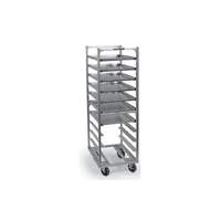 Lakeside 64in H Welded Aluminum Roll-In Cooler Rack with Open Sides - 8547 