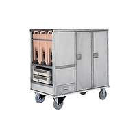 Lakeside Full Height Heated Meal & Beverage Delivery Cart - PB64ENC