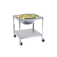 Lakeside 80qt. Fully Welded Mobile Mixing Bowl Stand - PB713
