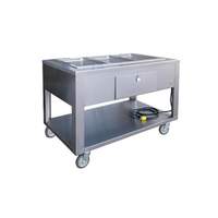Lakeside 4 Well Electric Extreme Duty Electric Steam Table - 120v - PBST4W