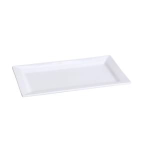 Yanco China Lion King Bone White China 16in x 9in Rectangular Plate - LK-216 