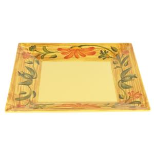 GET Venetian Melamine 10in x 10in Square Plate - 1dz - ML-104-VN 