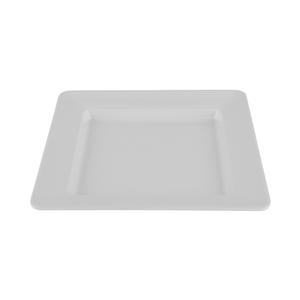 GET Milano White Melamine 12in x 12in Square Plate - 1dz - ML-12-W 