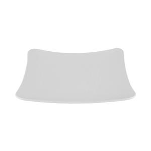 GET Milano White Melamine 11.75in Square Plate - 1dz - ML-64-W 