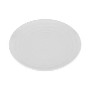 GET Milano White Melamine 9.5in dia. Plate - 1dz - ML-81-W 