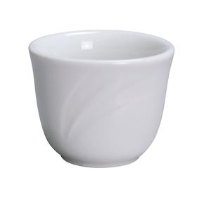 Yanco China Miami Bone White Porcelain 4.5 oz. Chinese Tea Cup - 6 Doz - MM-45