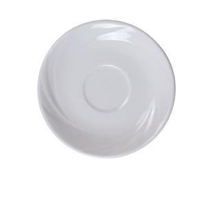 Yanco China Miami Bone White Porcelain 3oz Embossed A.D. Saucer- 3dz - MM-55 