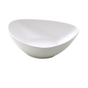 Yanco China Moderne Matte White Melamine 60oz Triangular Pasta Bowl - MO-211 