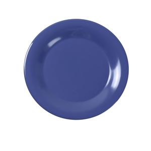 Yanco China Milestone Blue Melamine 5.5in dia. Wide Rim Plate - 4dz - MS-005BU 