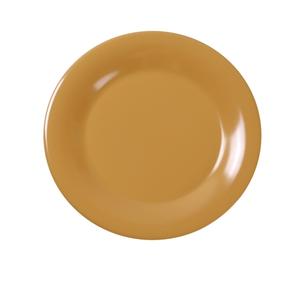 Yanco China Milestone Yellow Melamine 12in dia. Wide Rim Plate - 1dz - MS-012YL 