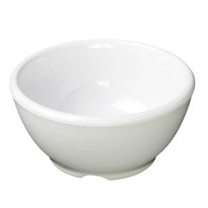 Yanco China Milestone White Melamine 14 oz. 5" dia. Bowl - 4 Doz - MS-505WT
