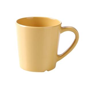 Yanco China Milestone Yellow Melamine 7oz 3in dia. Cup - 4dz - MS-9018YL 