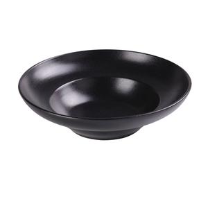 Yanco China Noble Black Porcelain 20oz Mediterranean Pasta Bowl - NB-711 Yanco China Noble Black Porcelain 20oz Mediterranean Pasta Bowl - NB-711