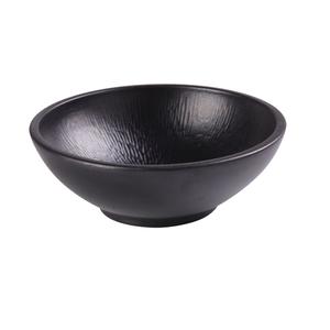 Yanco China Noble Black Porcelain 24 oz.7.1" dia. Salad Bowl - 2 Doz - NB-807