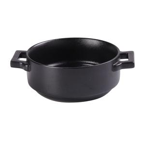 Yanco China Blue Star Black Porcelain 20oz 7.5in Bake Dish - 1dz - NB-907 